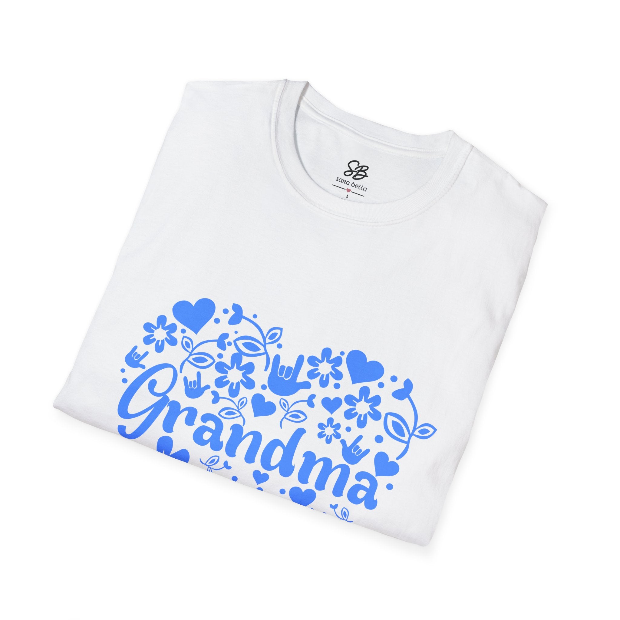 Grandma I love you ASL - Unisex Softstyle T-Shirt