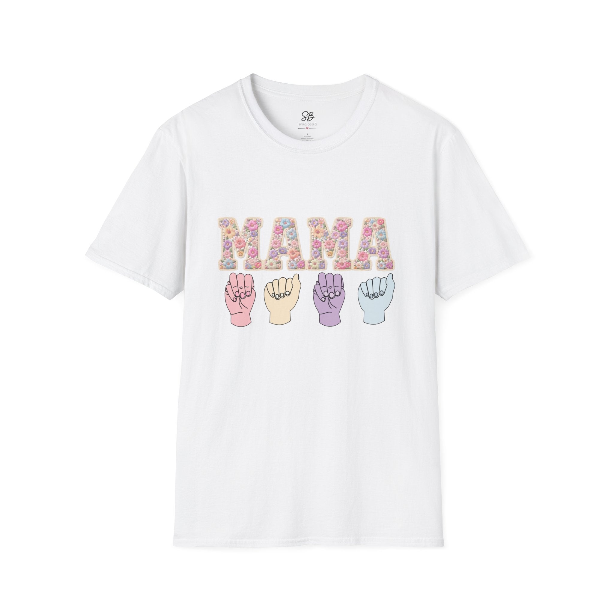 Mama ASL - Unisex Softstyle T-Shirt