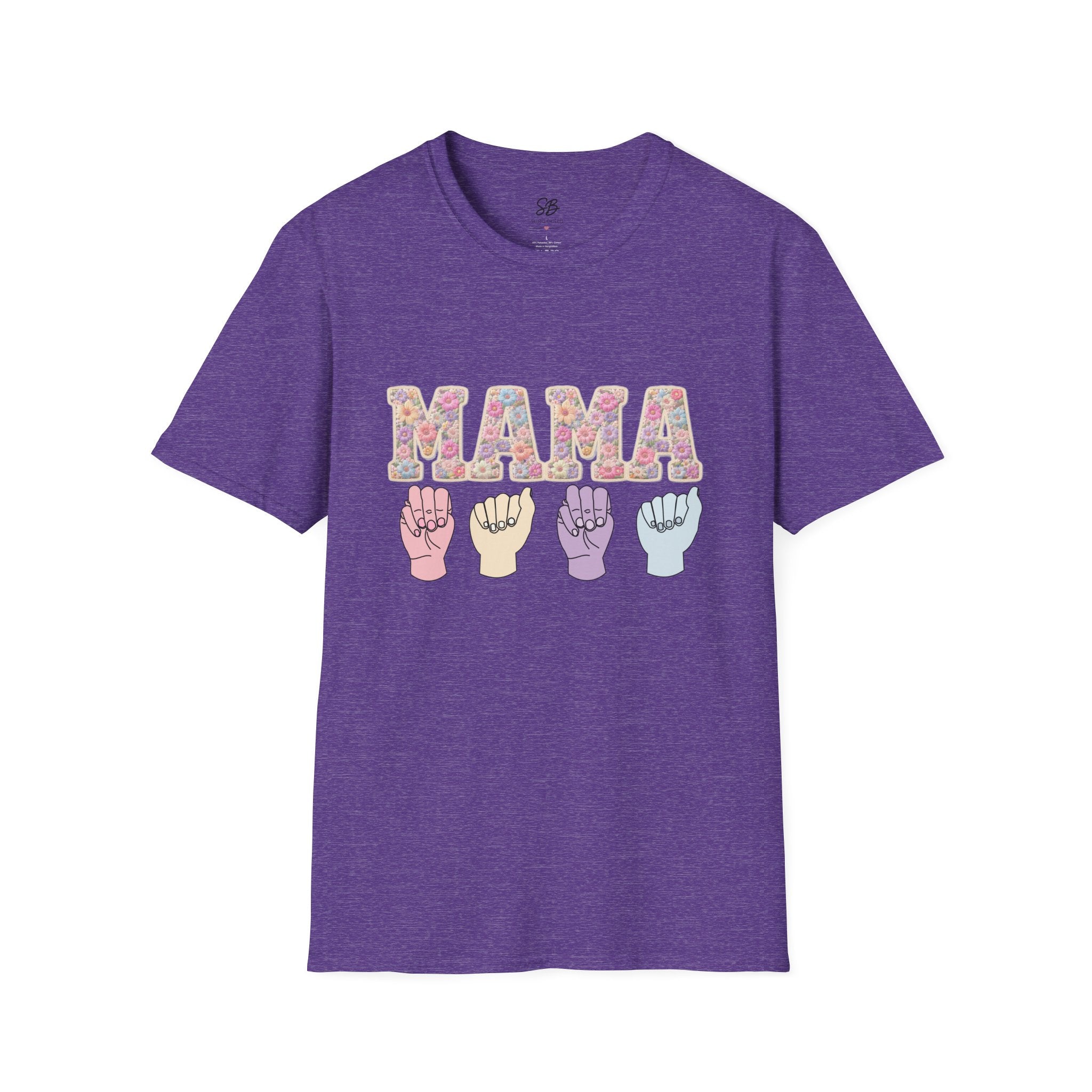 Mama ASL - Unisex Softstyle T-Shirt